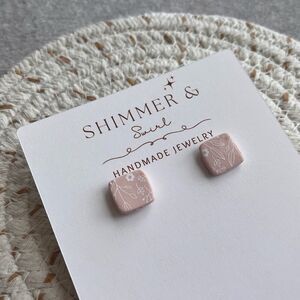 Handmade Polymer Clay Earrings